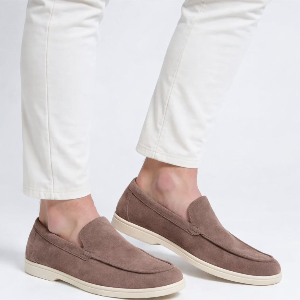 Old Money Suede Loafers