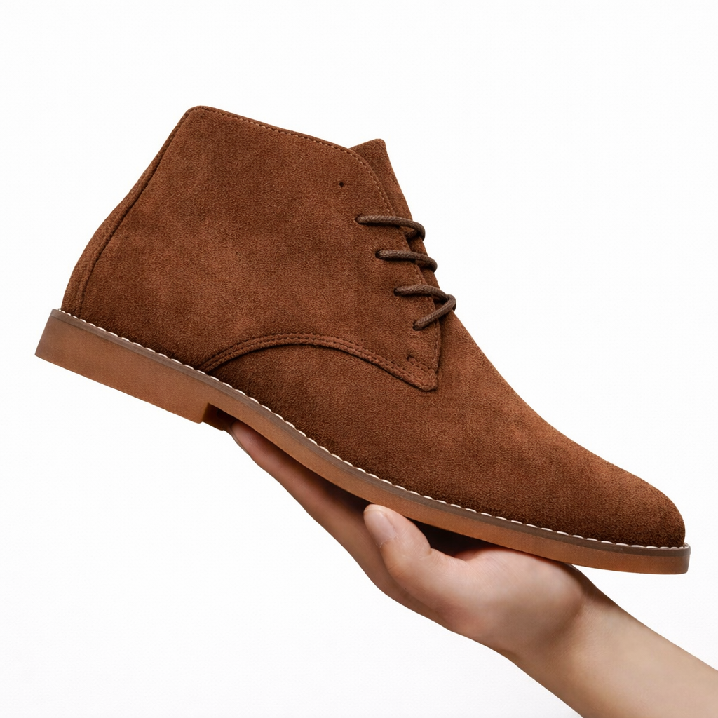 SUEDE CHELSEA BOOTS