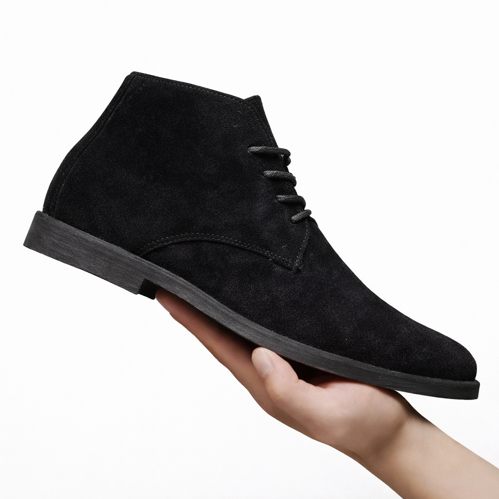 SUEDE CHELSEA BOOTS