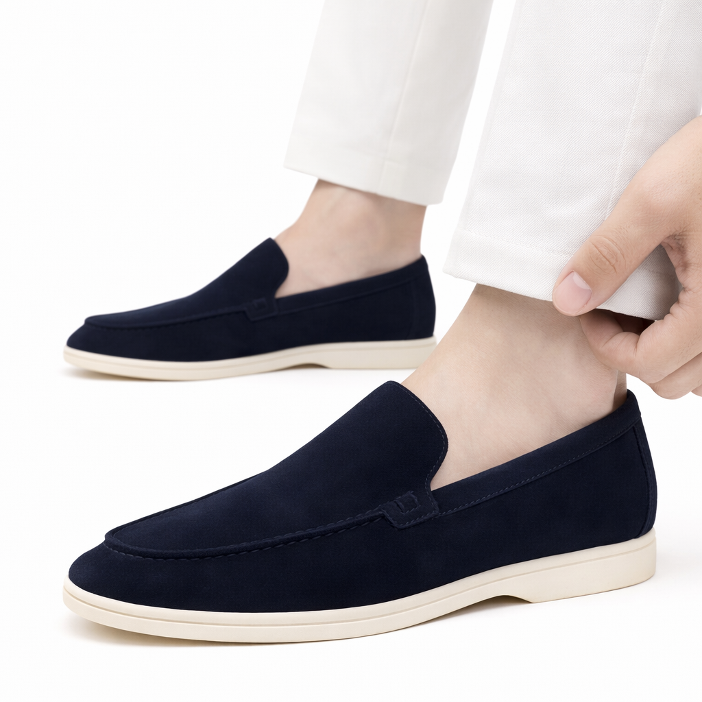 LUXURY OLD MONEY SUEDE LOAFERS