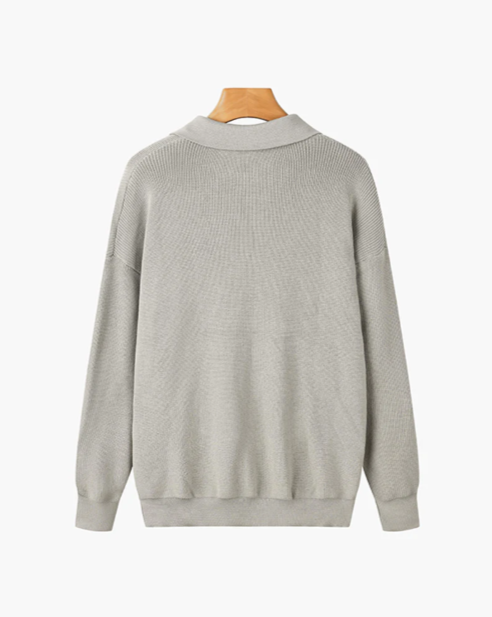 RAVO OLD MONEY ZIPPED SWEATER